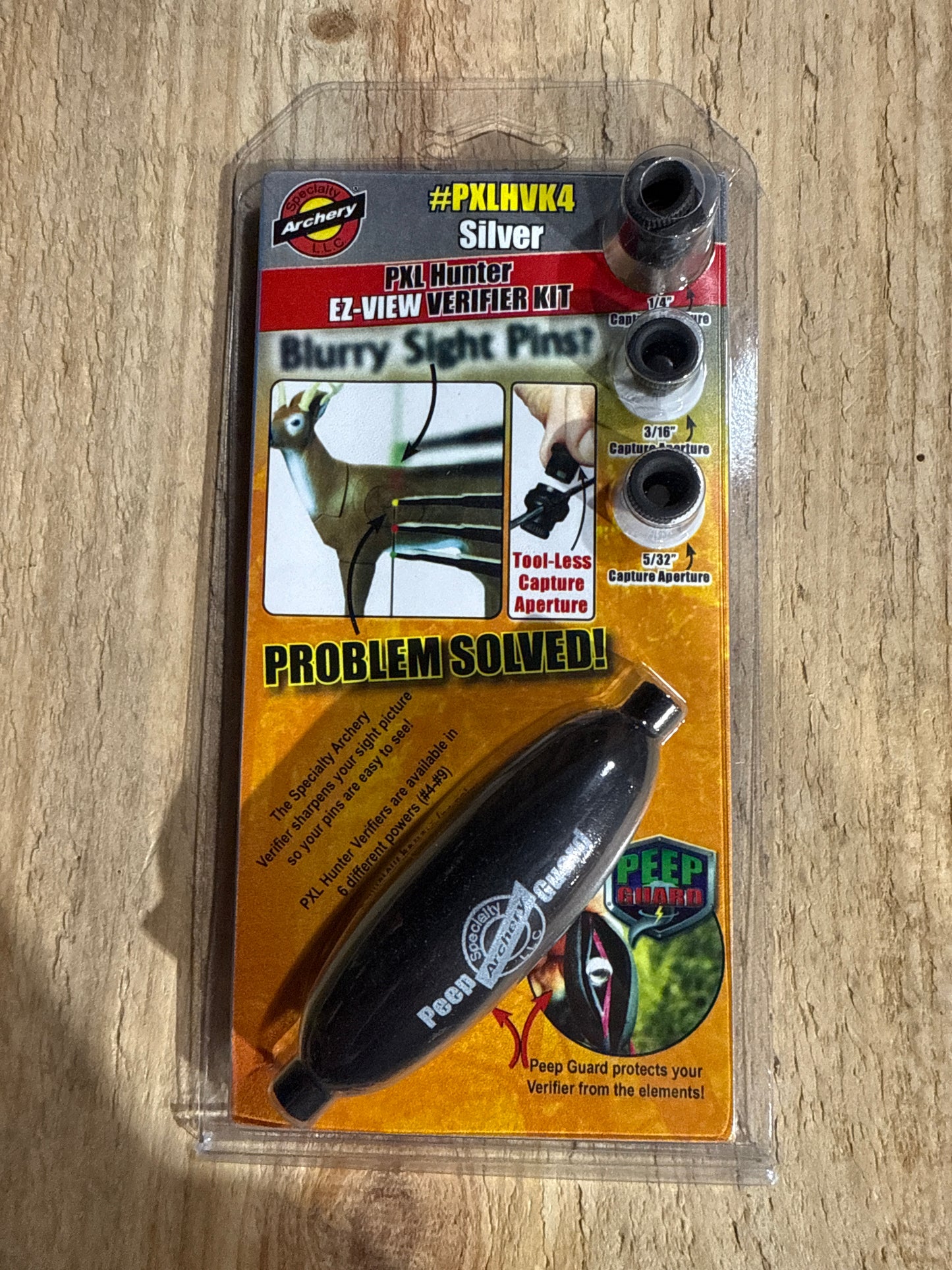 Specialty PXL Hunter EZ-View Verifier Kit Silver