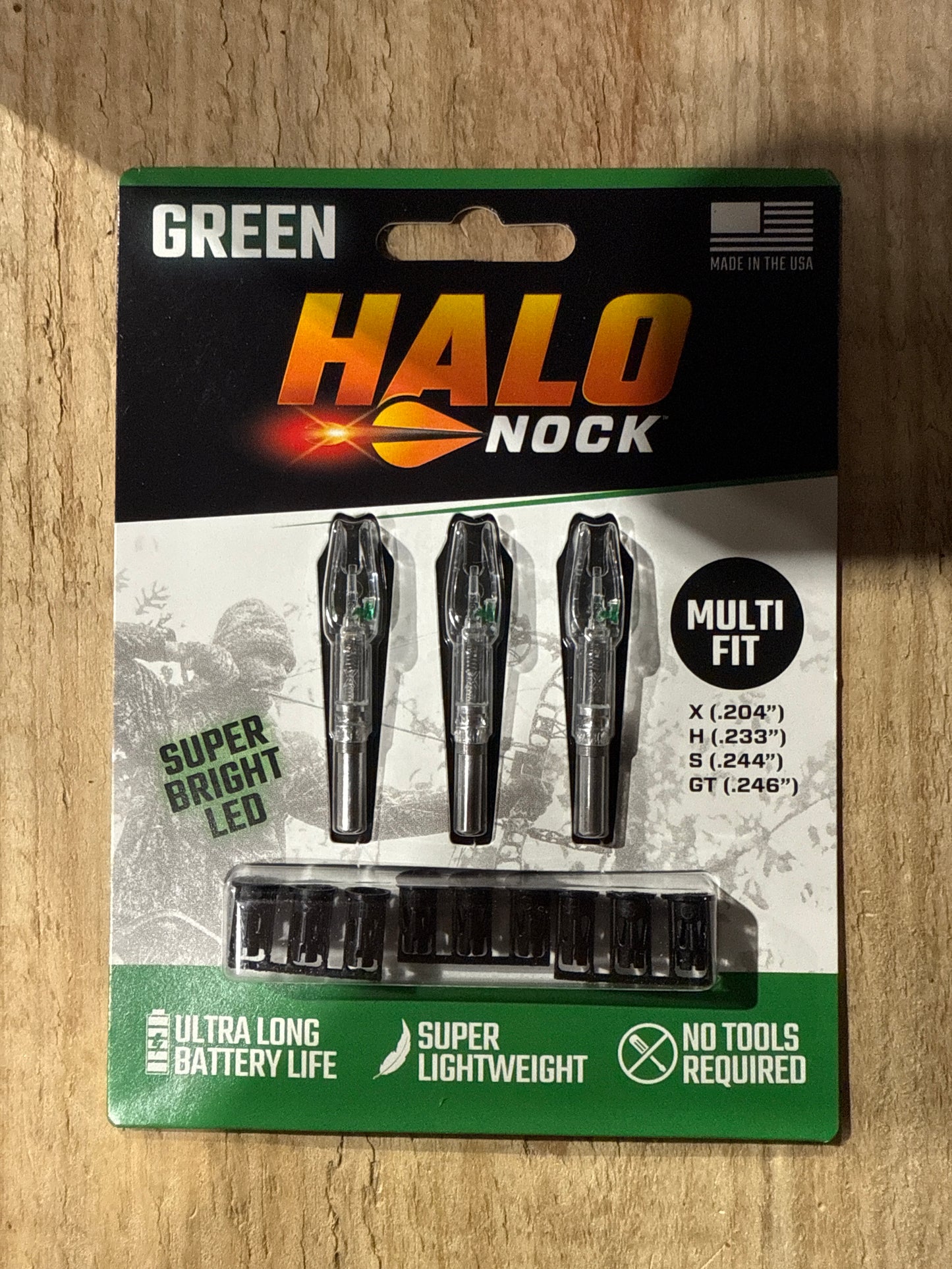 Halo lighted nocks (universal)