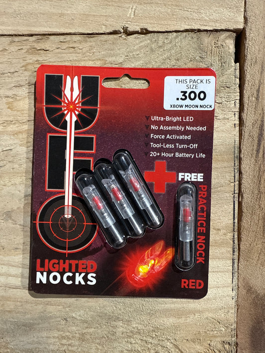 Lighted Crossbow Moon Nocks (red)