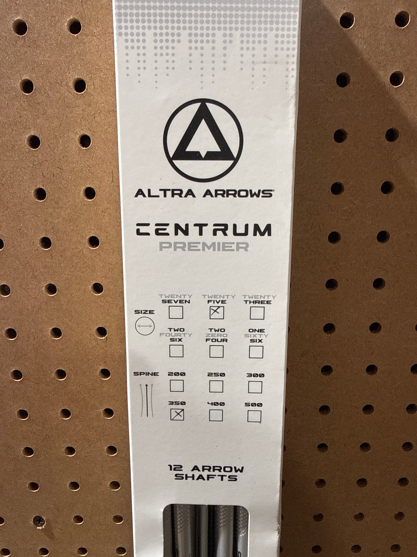 Altra Centrum Premier 25 shafts