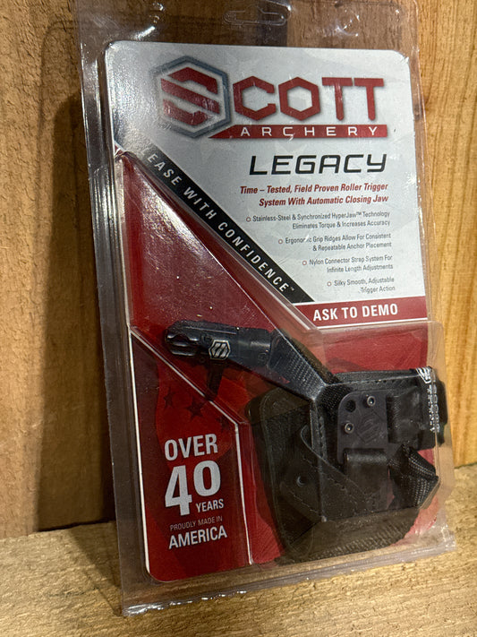 Scott Legacy buckle strap release