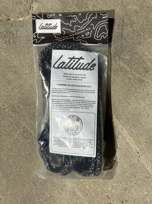Latitude Vaporline 8mm Lineman’s Rope w/ Carabiner