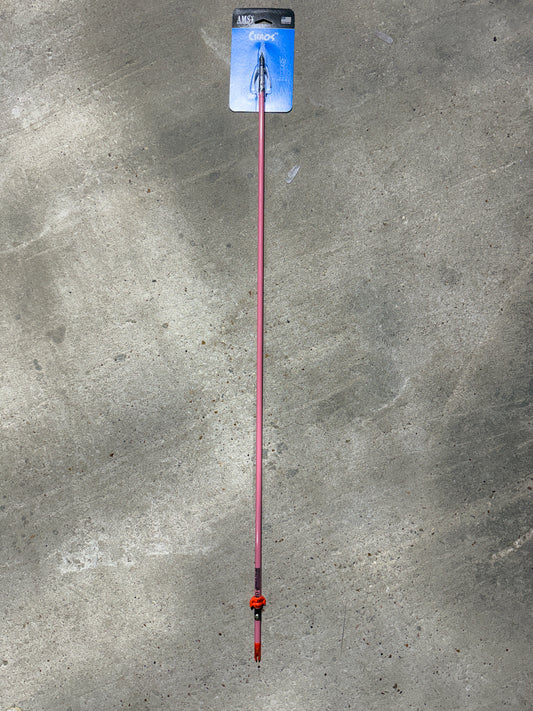 AMS Chaos pink bowfishing arrow