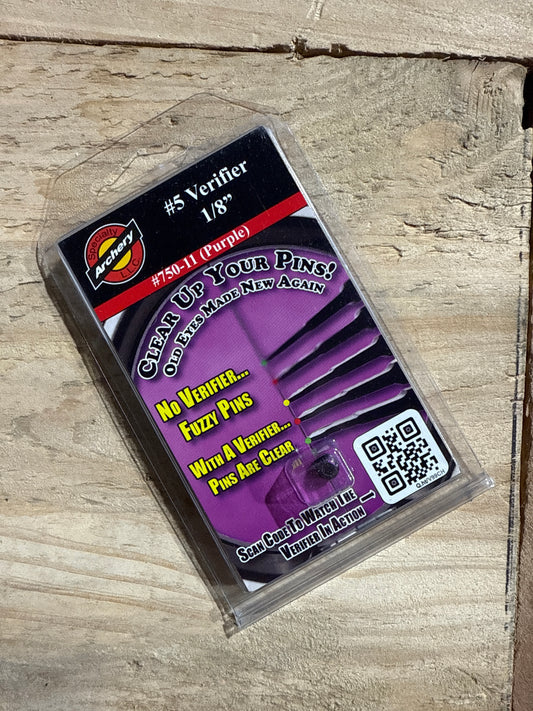 Specialty Verifier 1/8” purple