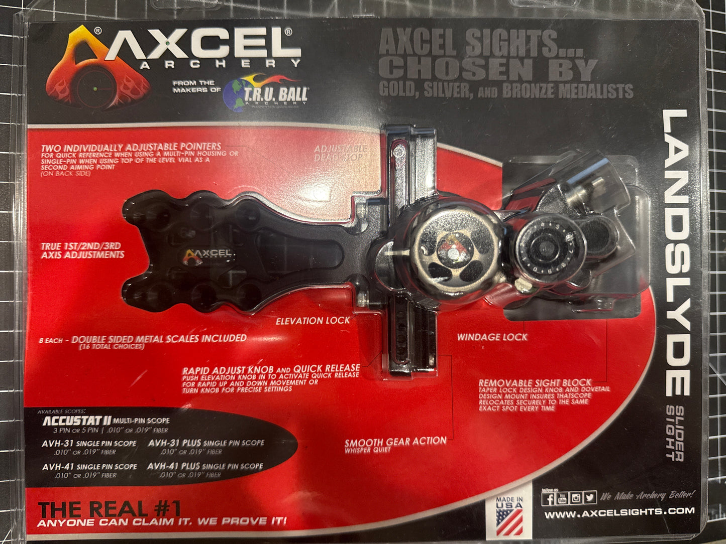 Axcel Landslyde AVX 41 Ranger pin .10